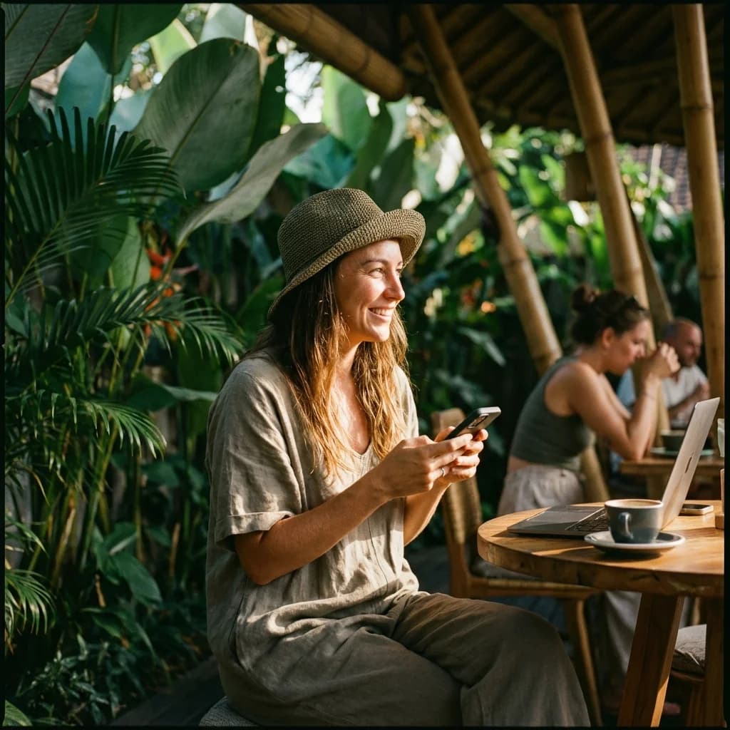 Privacy-conscious digital nomad