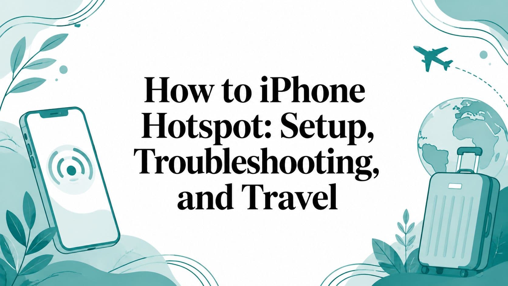 How to iPhone Hotspot: Setup, Troubleshooting, and Travel