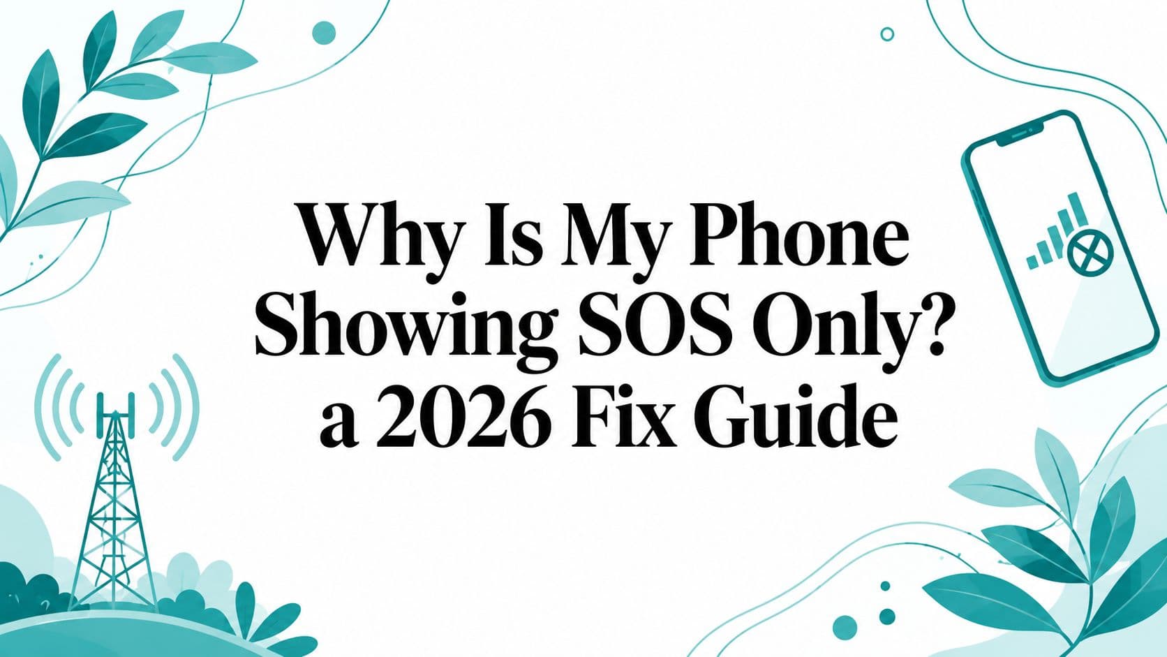 SOS Only on Your Phone? How to Fix It Fast