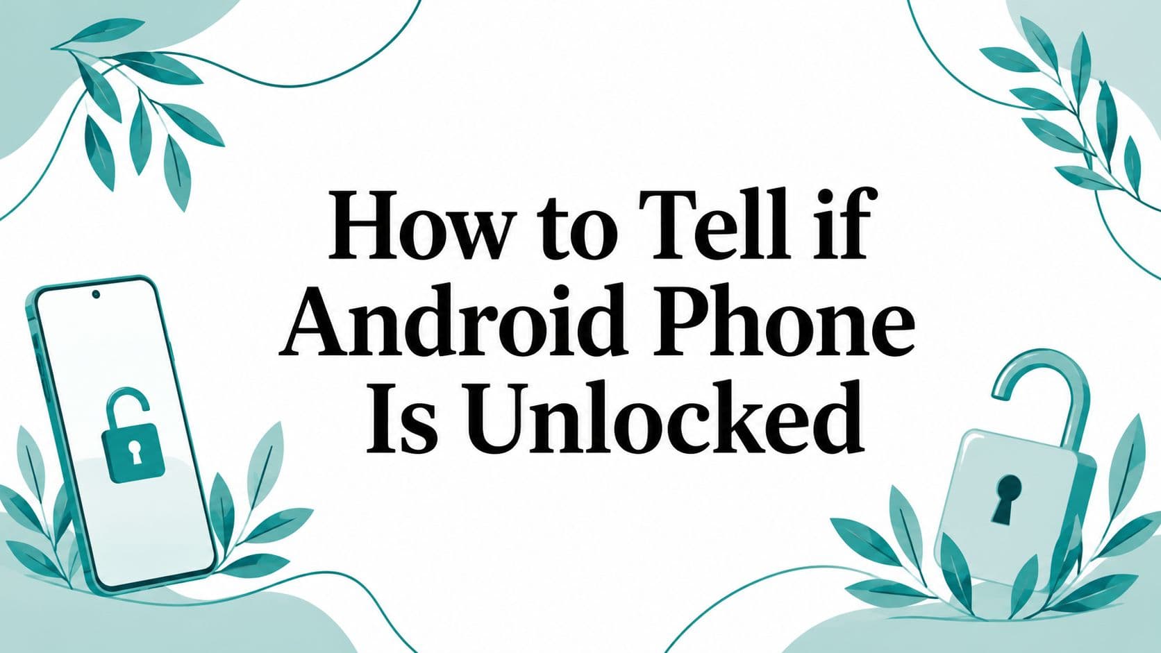 How to Tell if Android Phone Is Unlocked