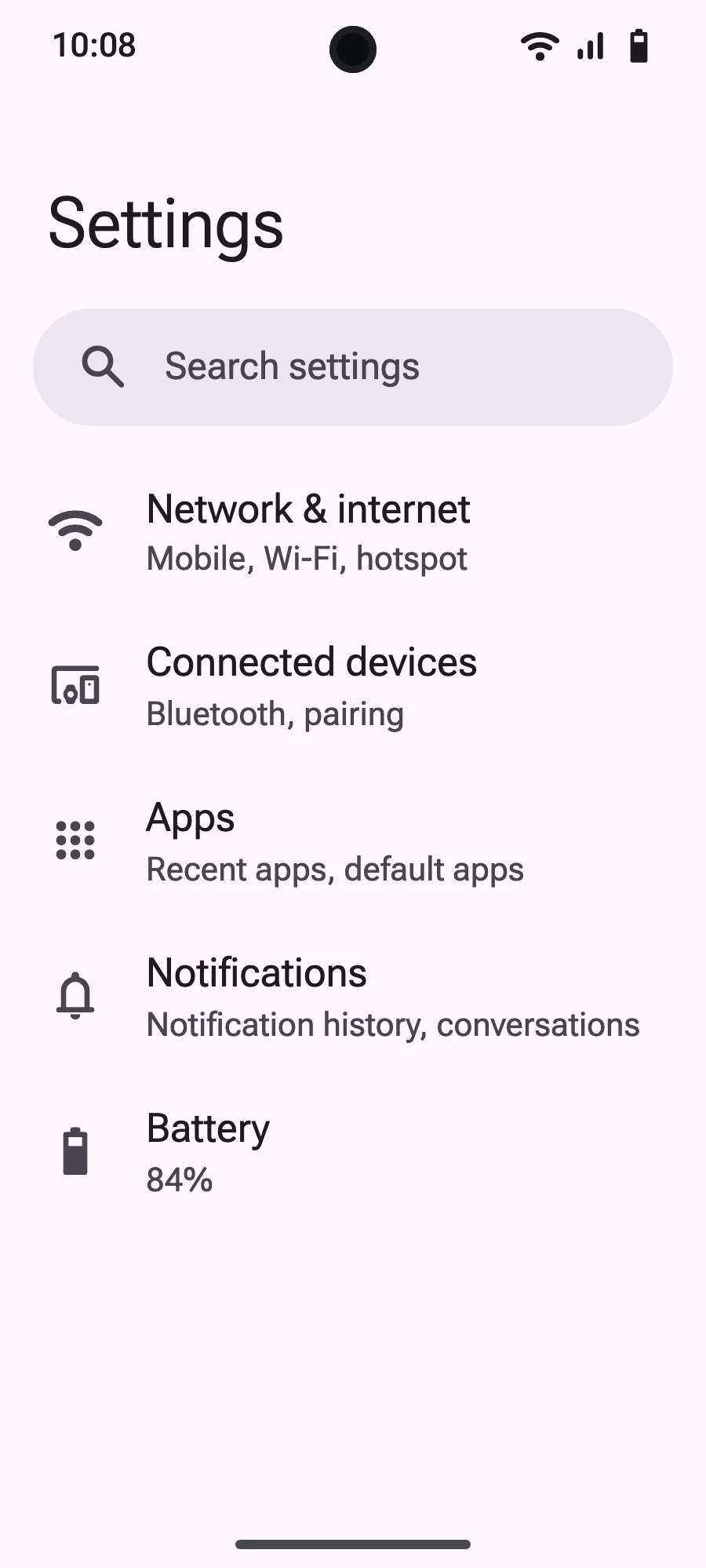 Open Settings, then Mobile networks or Network & internet.
