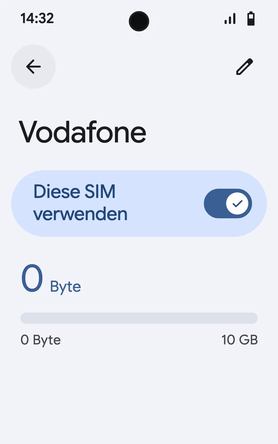 Öffne nach der Ankunft deine neue eSIM (sie trägt den Namen eines lokalen oder Partnernetzes) und aktiviere „Diese SIM verwenden“.