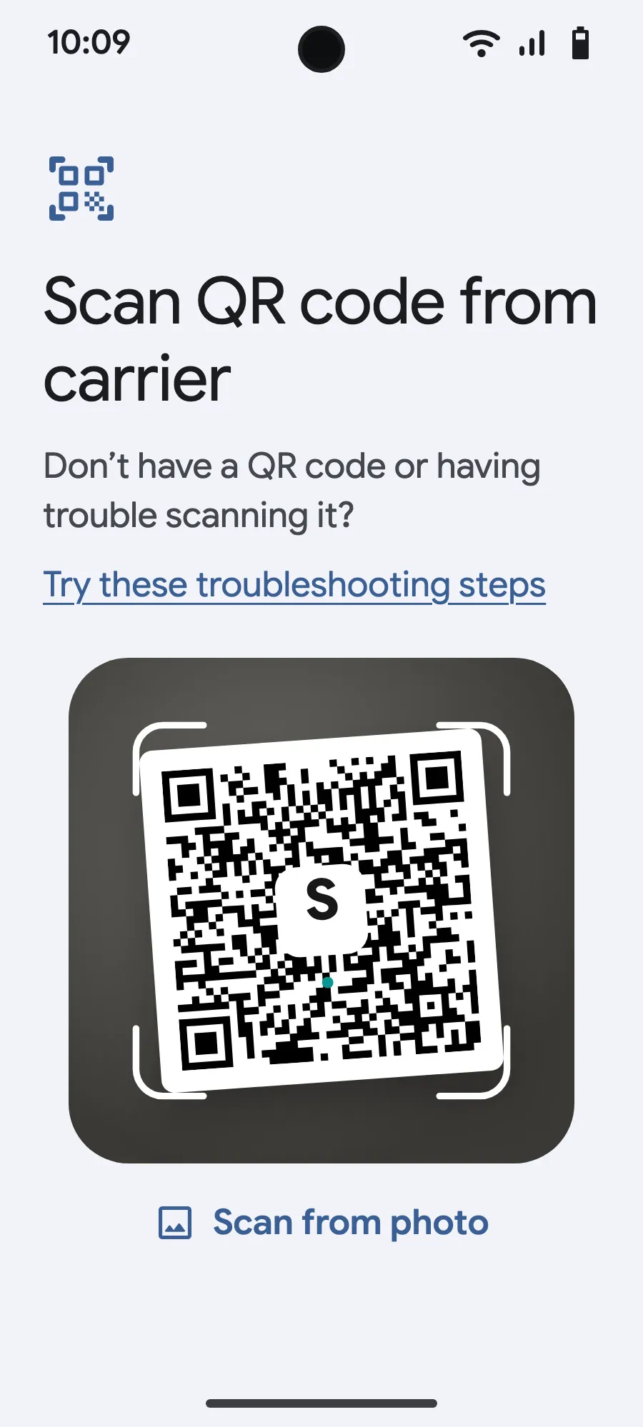 Scan the QR code we email you after purchase (it's also in your account), then confirm.