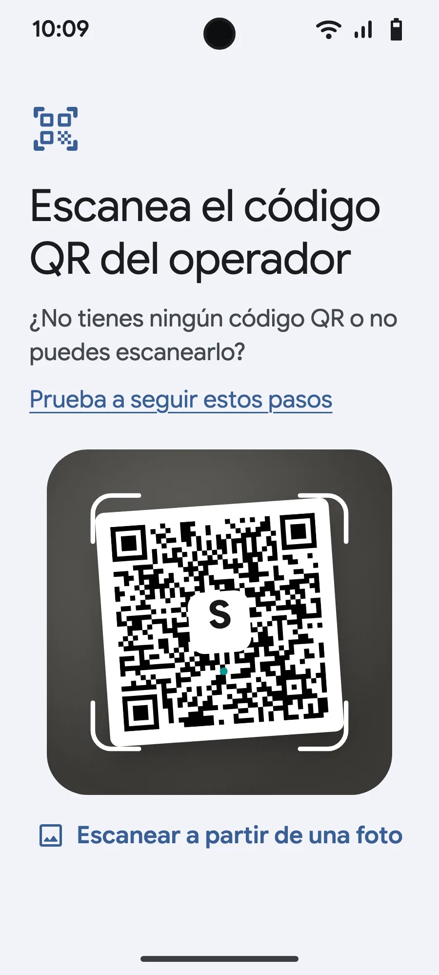 Escanea el código QR que te enviamos por correo después de la compra (también está en tu cuenta) y confirma.