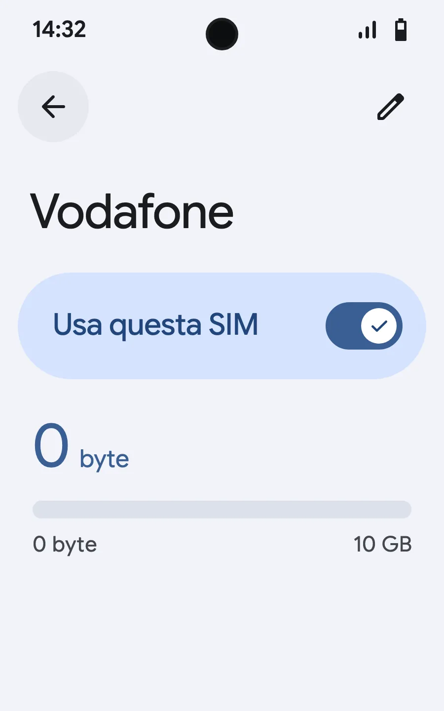 All'arrivo, apri la tua nuova eSIM (mostra il nome di un operatore locale o partner) e attiva «Usa questa SIM».