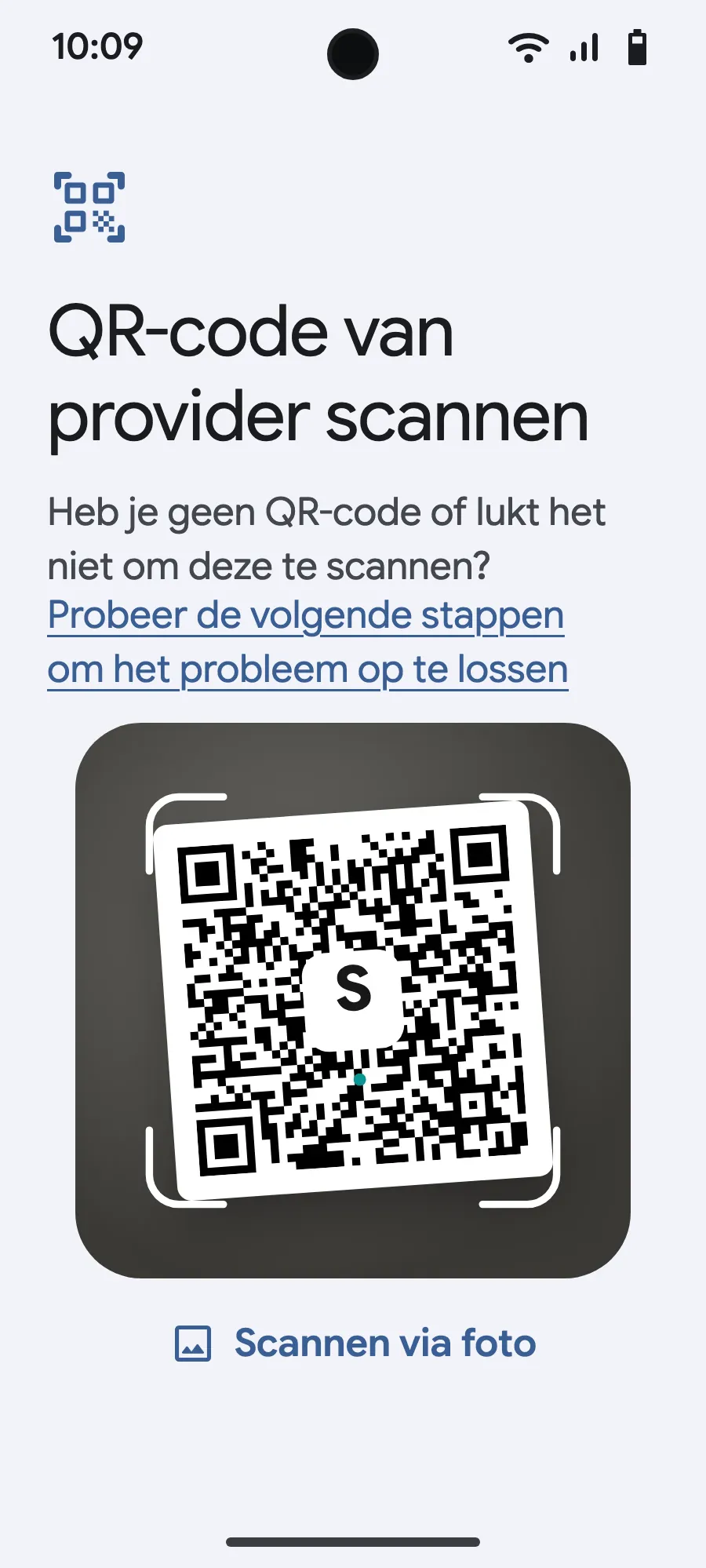 Scan de QR-code die we je na je aankoop mailen (je vindt hem ook in je account) en bevestig.
