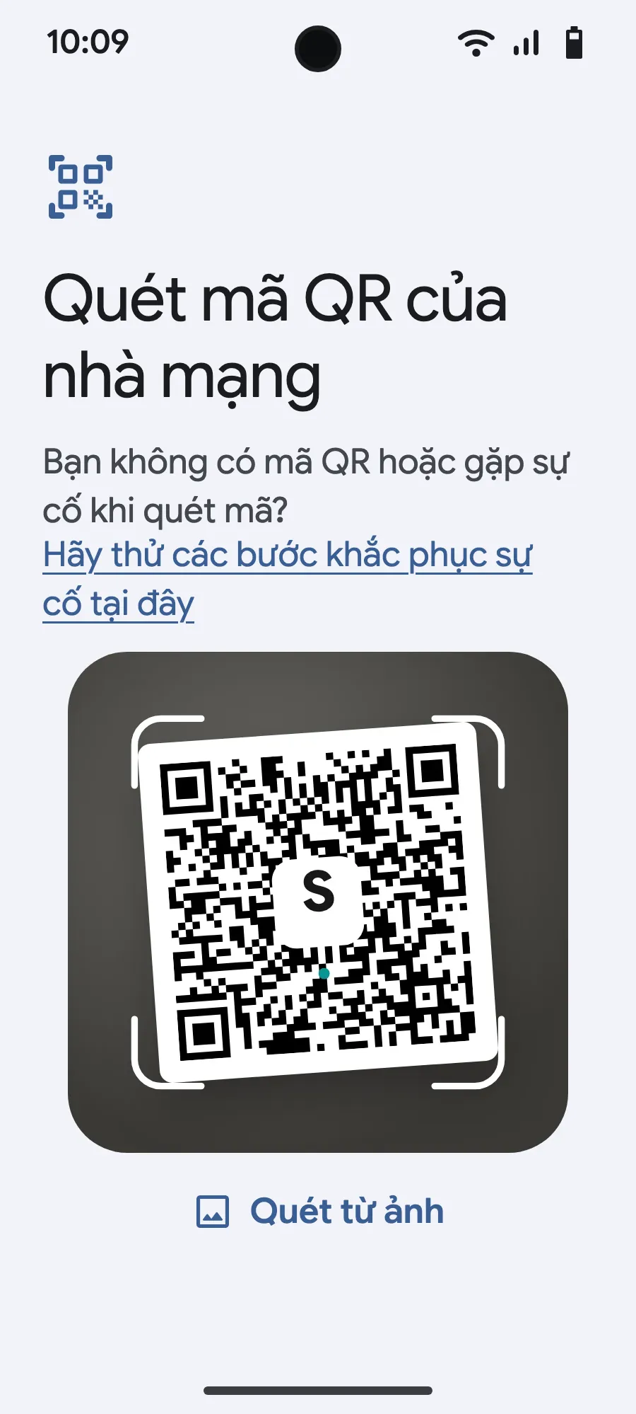 Quét mã QR chúng tôi gửi qua email sau khi mua (mã cũng có trong tài khoản của bạn), rồi xác nhận.