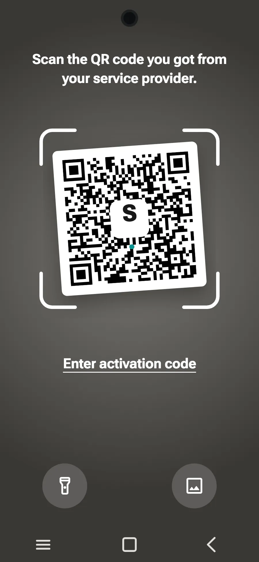 Scan the QR code we email you after purchase (it's also in your account), then tap Add.