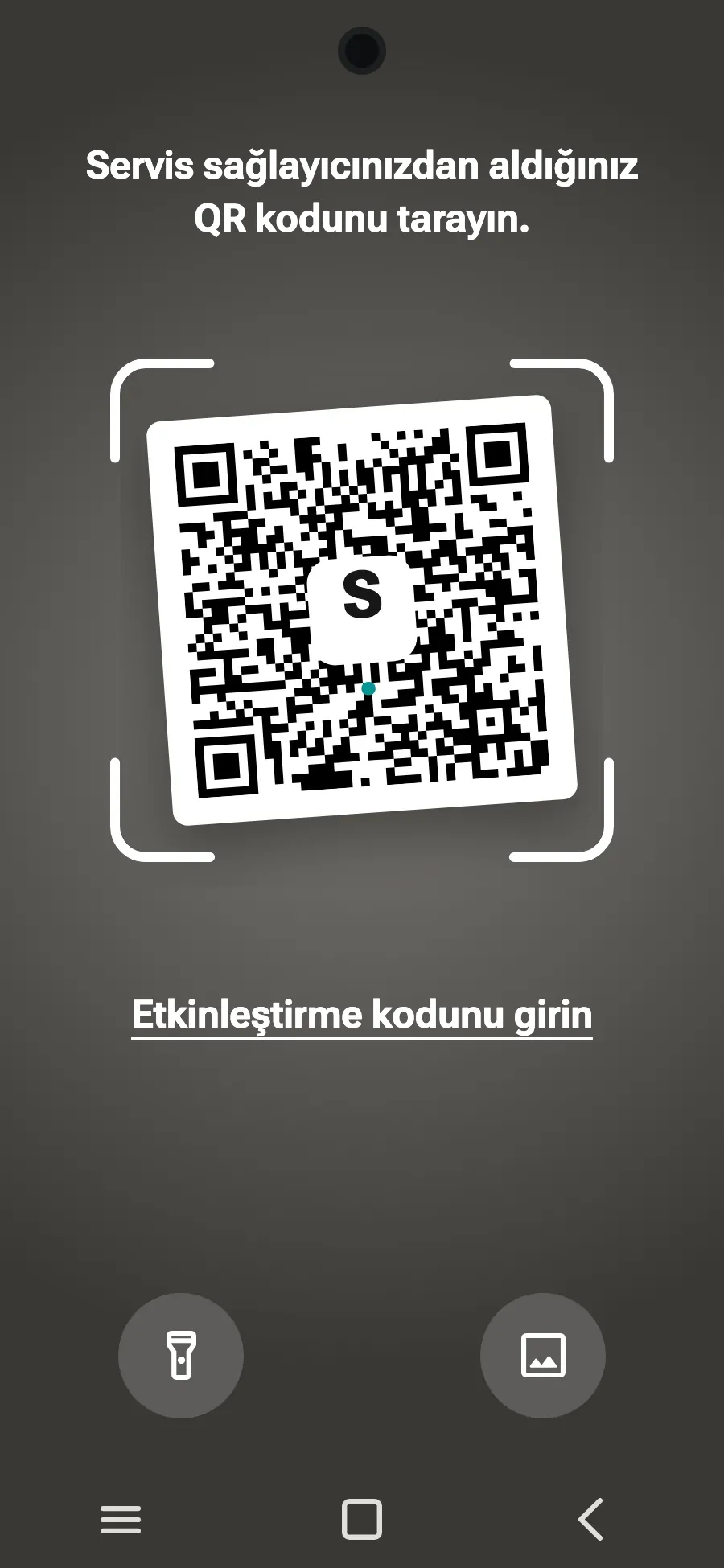 Satın aldıktan sonra sana e-postayla gönderdiğimiz QR kodunu tara (hesabında da bulabilirsin) ve Ekle'ye dokun.