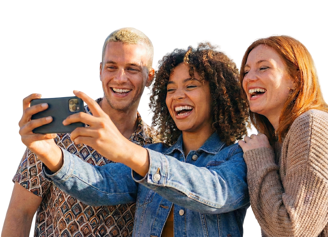 Referral program - friends traveling together